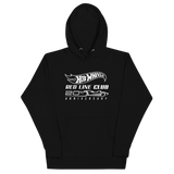 Hot Wheels® Red Line Club® 20th Anniversary Silhouette Logo Black Hoodie