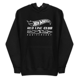 Hot Wheels® Red Line Club® 20th Anniversary Silhouette Logo Black Hoodie