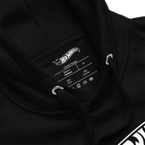 Hot Wheels® Red Line Club® 20th Anniversary Silhouette Logo Black Hoodie