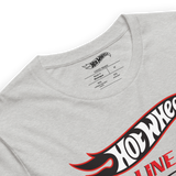 Hot Wheels® Red Line Club® 20th Anniversary Silhouette Logo – Heather Grey Shirt