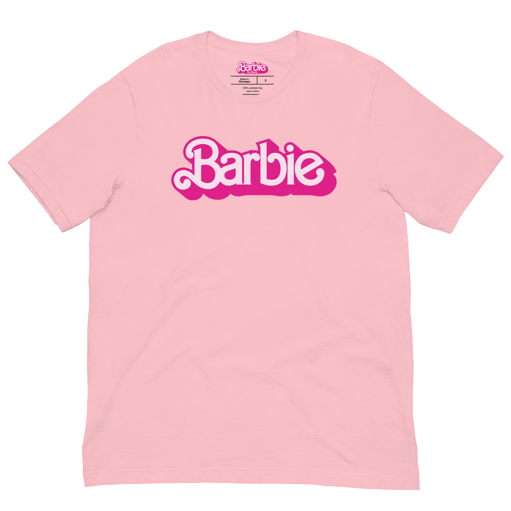 Barbie The Movie Logo Pink Tee – Mattel Creations