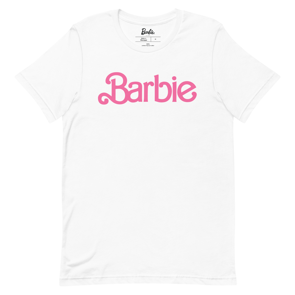White best sale barbie logo