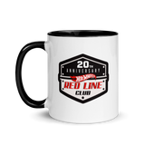 Hot Wheels® Red Line Club® 20th Anniversary Badge Logo Mug