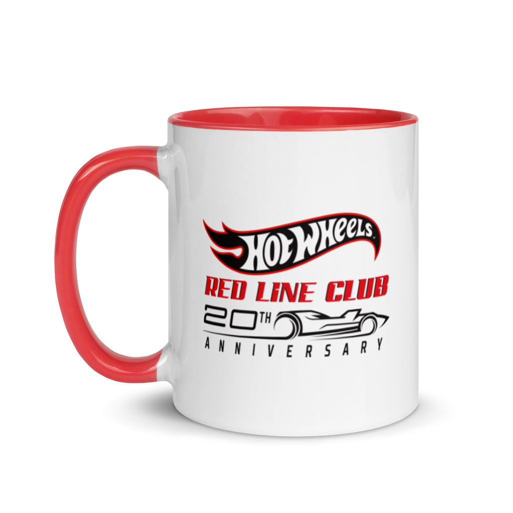 Hot Wheels® Red Line Club® 20th Anniversary Silhouette Logo Mug