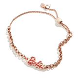 Alex and Ani Barbie Name Plate Pull Chain Bracelet