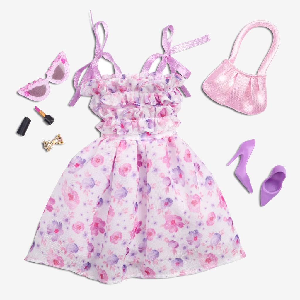 barbie fashion dresses Amazon.com: 150 Pcs Doll Clothes and Accessories Playset with Dolls for Girls, Princess Gowns, Fashion Dresses, Swimsuits, Tops, Pants, Shoes, Bags Jewelrys in Closet for Doll Dress Up Fit for 11.5" Dolls :