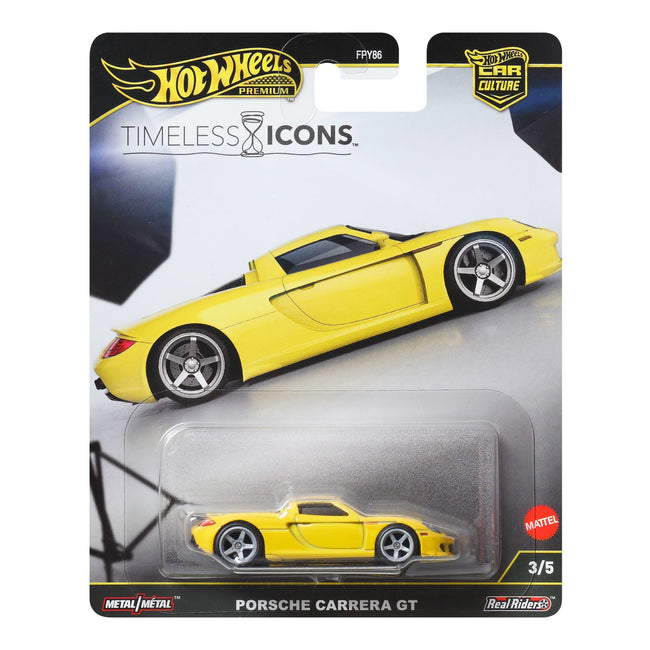 Hot Wheels Premium Car Culture Timeless Icons Porsche Carrera GT