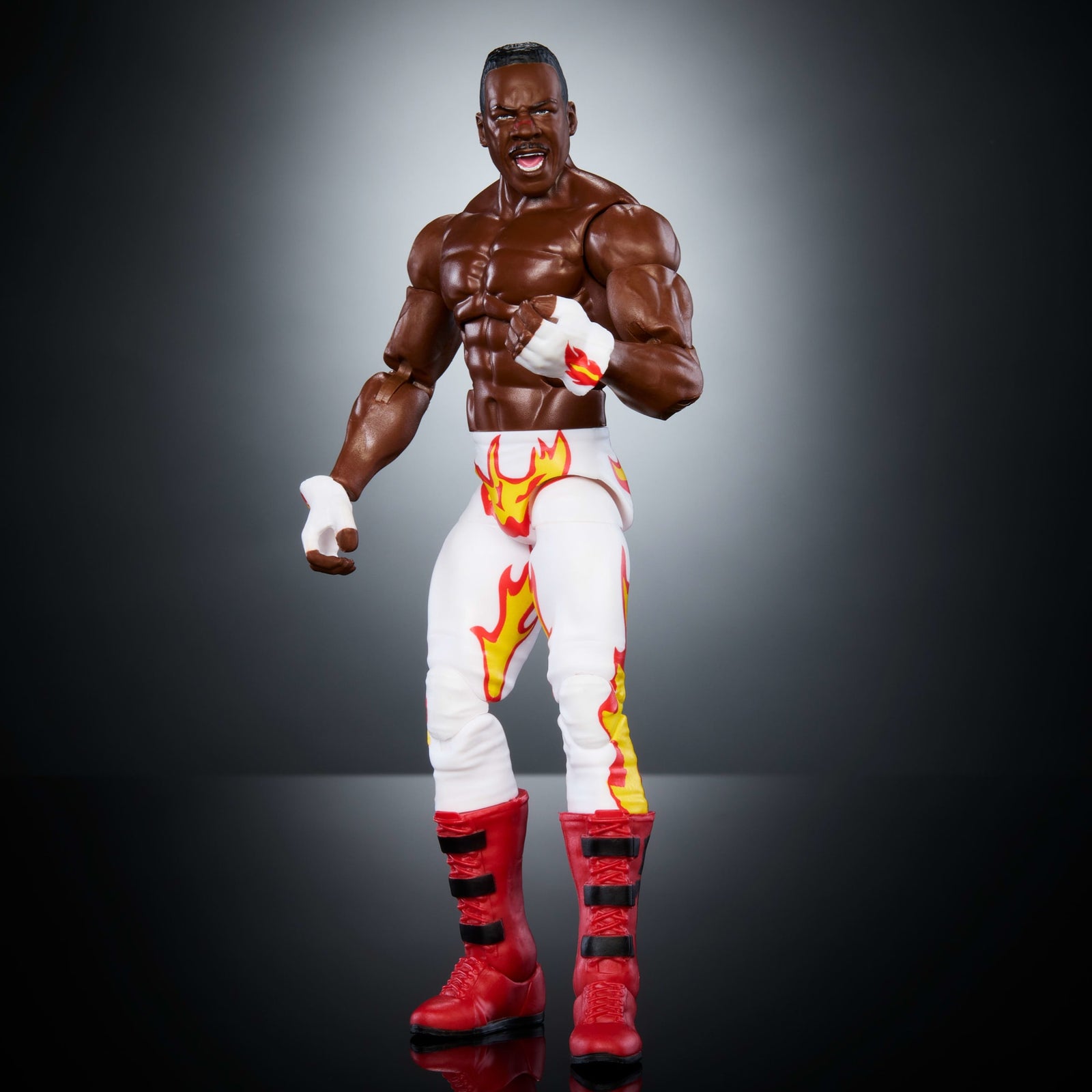WWE Elite Collection Monday Night War Booker T Action Figure & Golga Build-A-Figure Parts