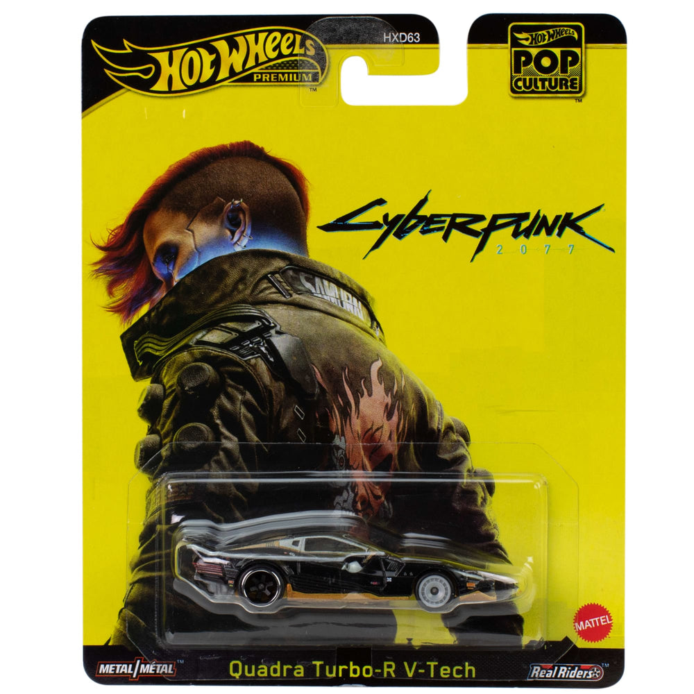 Hot Wheels Premium Quadra Pop Culture Turbo-R V-Tech