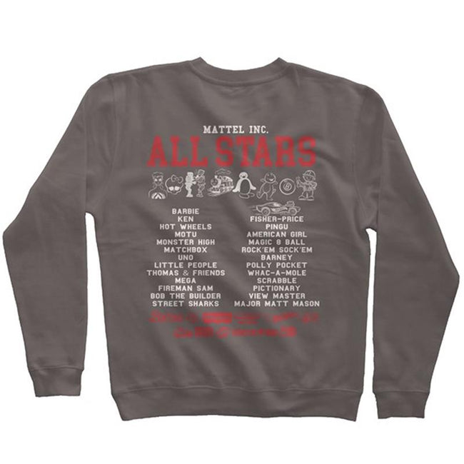 Mattel 80th Logo Black Sweatshirt