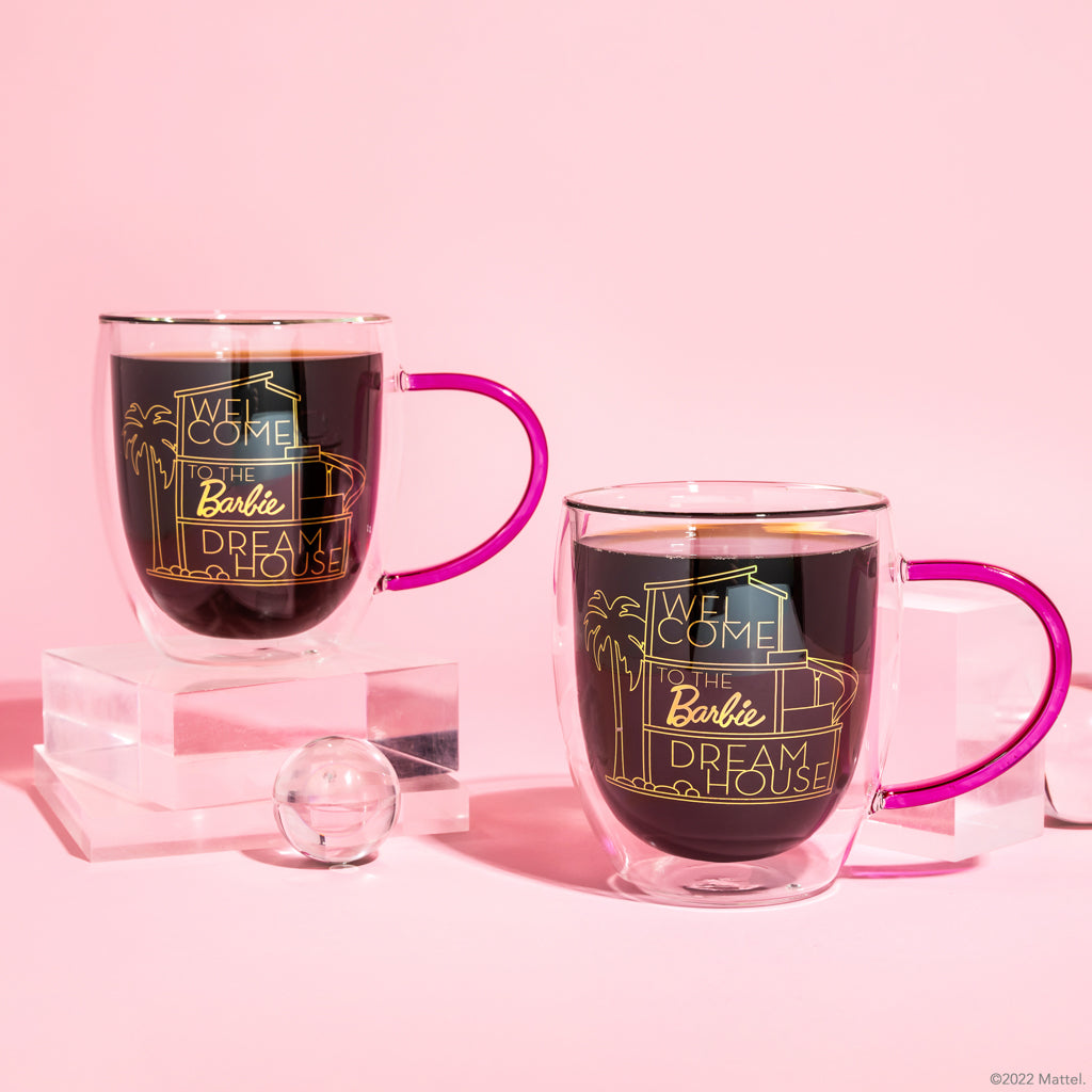 Barbie™ X Dragon Glassware® Dreamhouse™ Coffee Mugs