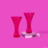 Barbie™ X Dragon Glassware® Cocktail Glasses