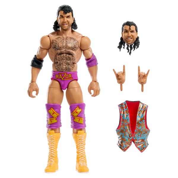 WWE Legends Elite Collection Razor Ramon Action Figure | Mattel