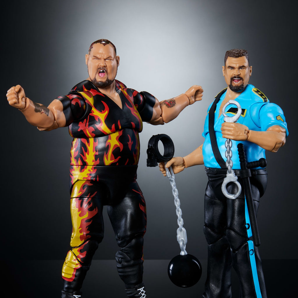 WWE Coliseum Collection Bam Bam Bigelow & Big Boss Man 2-Pack Action ...