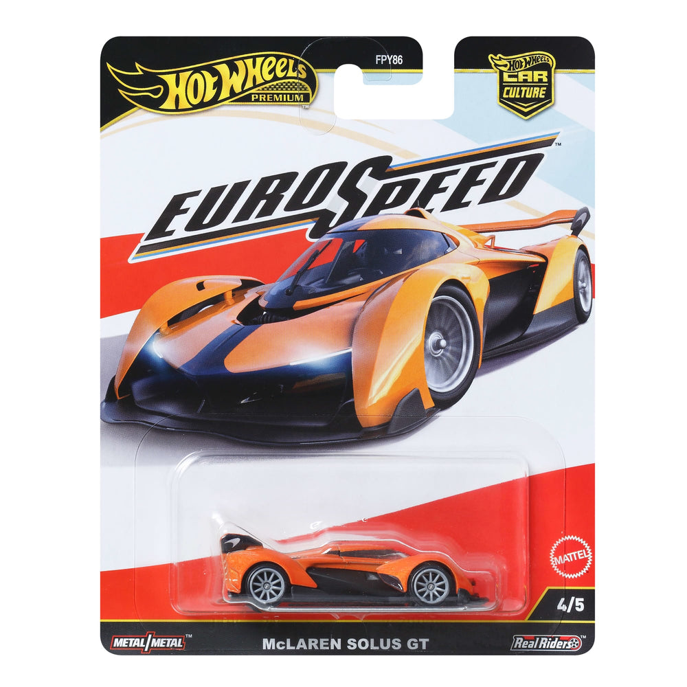 QAT Hot Wheels Premium Car Culture Eurospeed McLaren Solus GT
