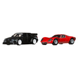 Hot Wheels Premium Car Culture 2-Pack Alfa Romeo 155 V6 TI & '69 Alfa Romeo 33 Stradale