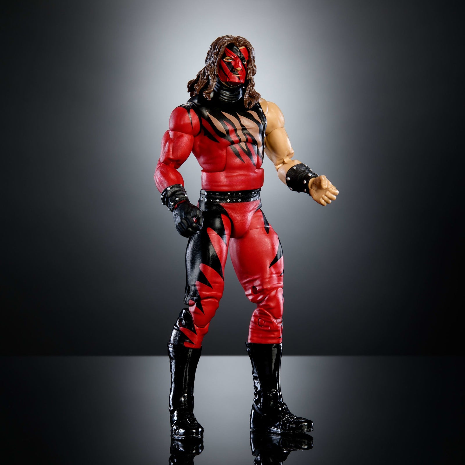 WWE Elite Collection Monday Night War Kane Action Figure & Golga Build-A-Figure Parts