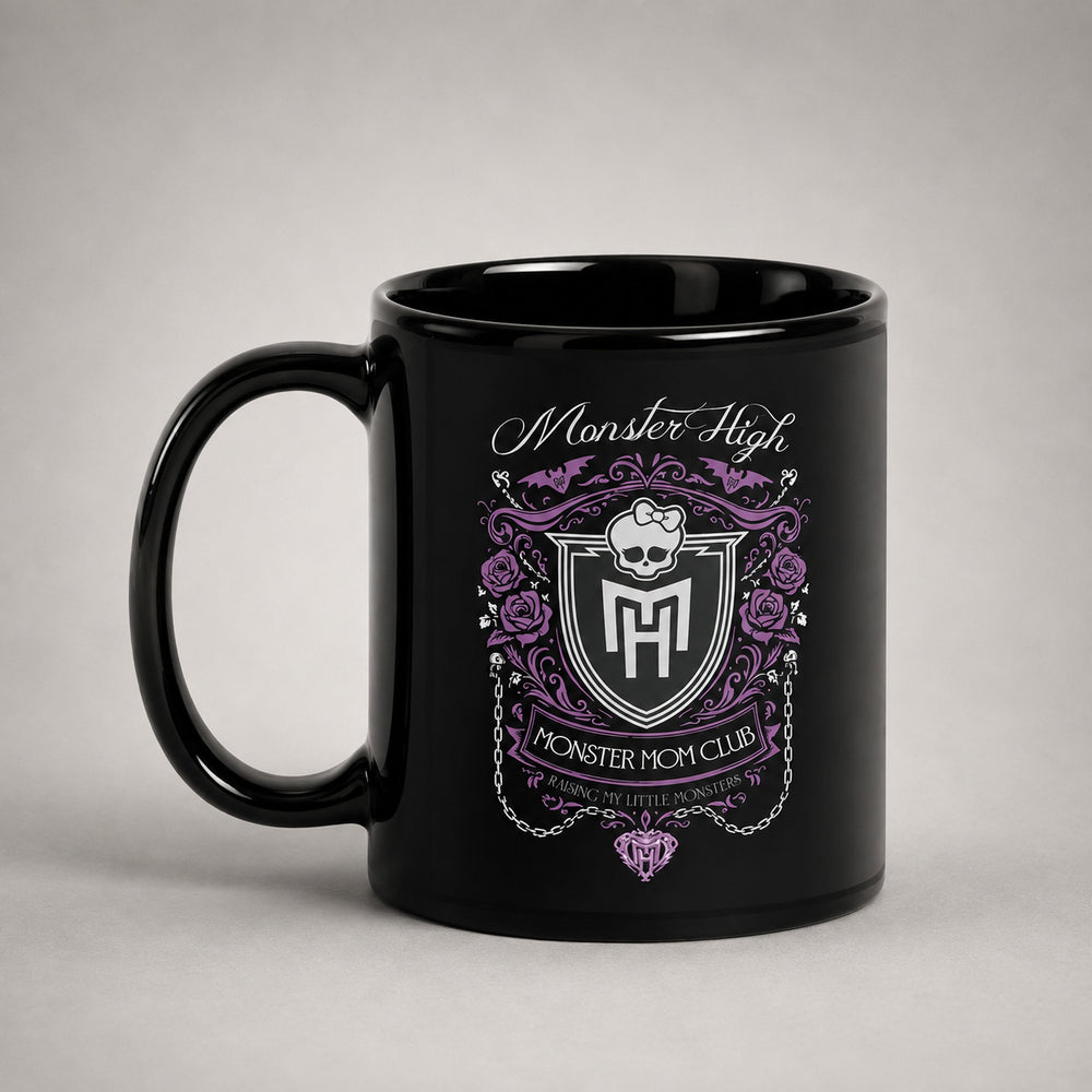 Monster High Monster Mom Club Black Mug
