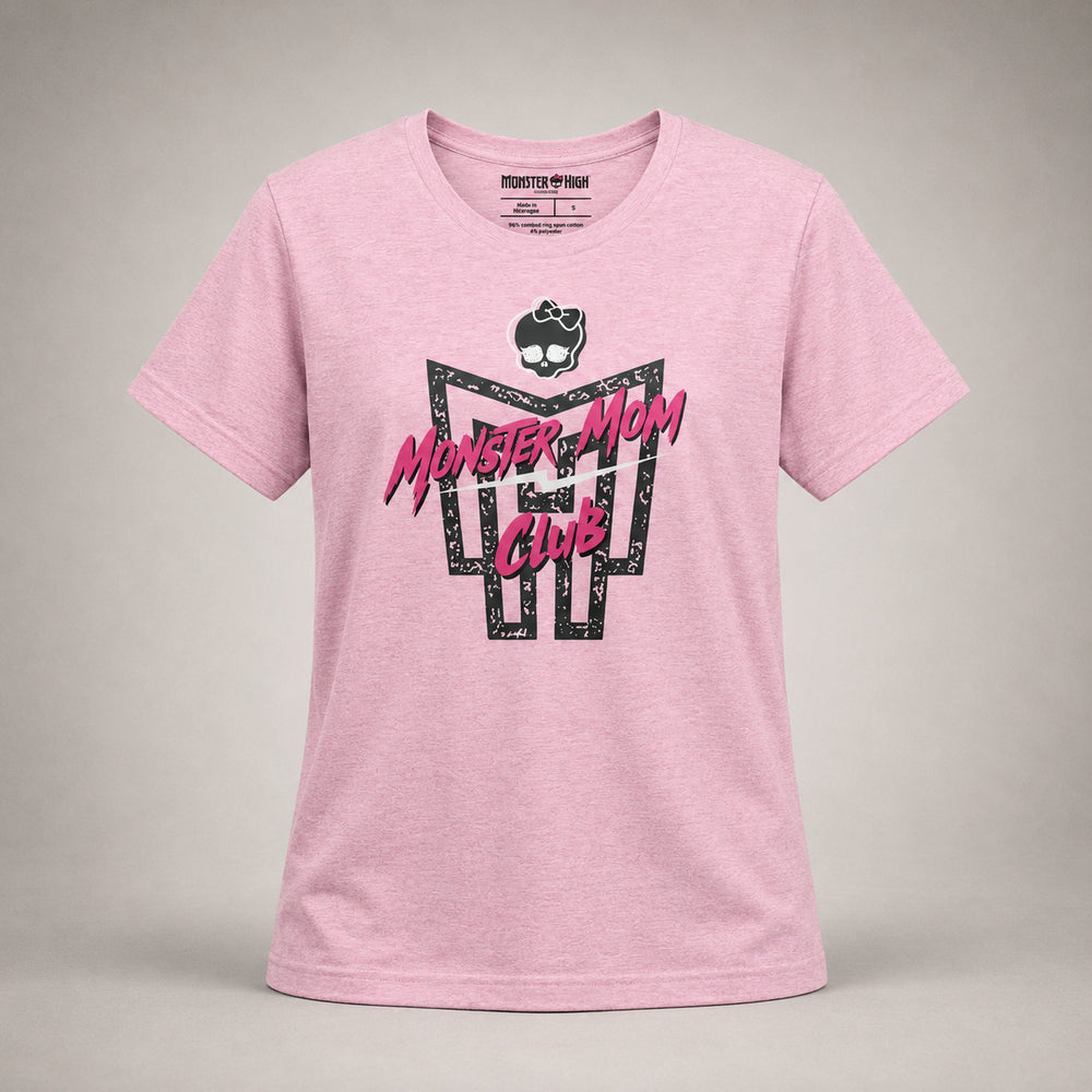 Monster High Monster Mom Club Pink T-shirt