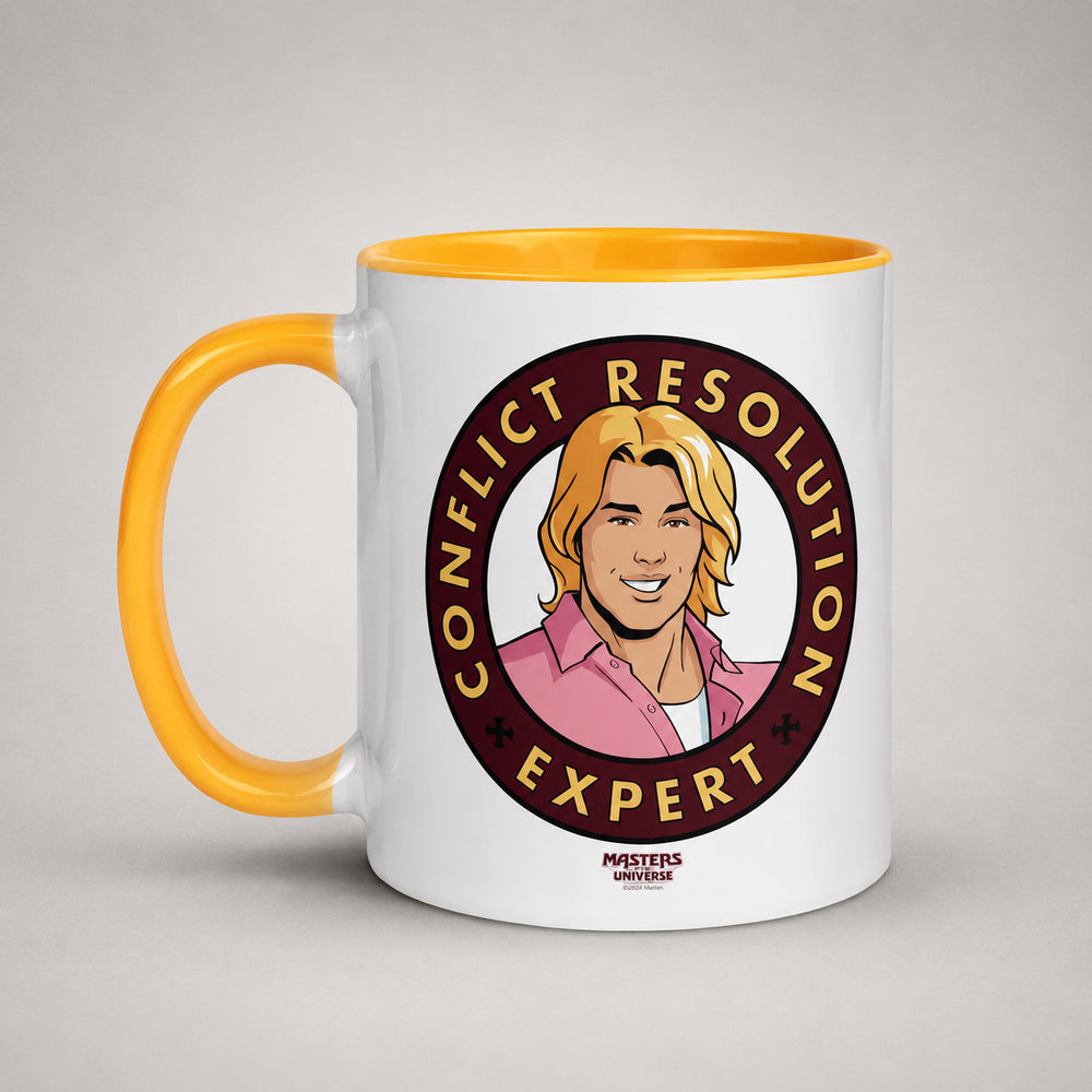 Masters of the Universe Movie He-Man Conflict Resolution Expert White Mug