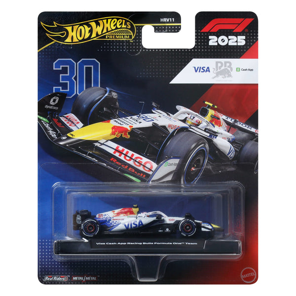 Hot Wheels Premium Visa Cash App Racing Bulls 2025 Formula 1® Team