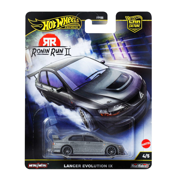 HWカーカルチャー ローニン・ランⅡ ランサー エボリューション IX 10台 Hot Wheels Premium Car Culture Ronin Run II Lancer Evolution IX