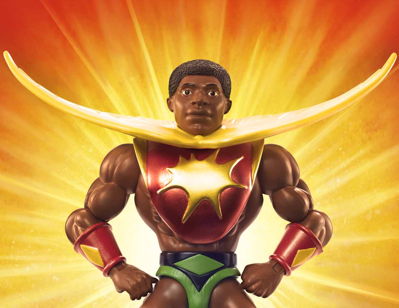 Masters of the Universe Origins Sun-Man Action Figure – Mattel Creations