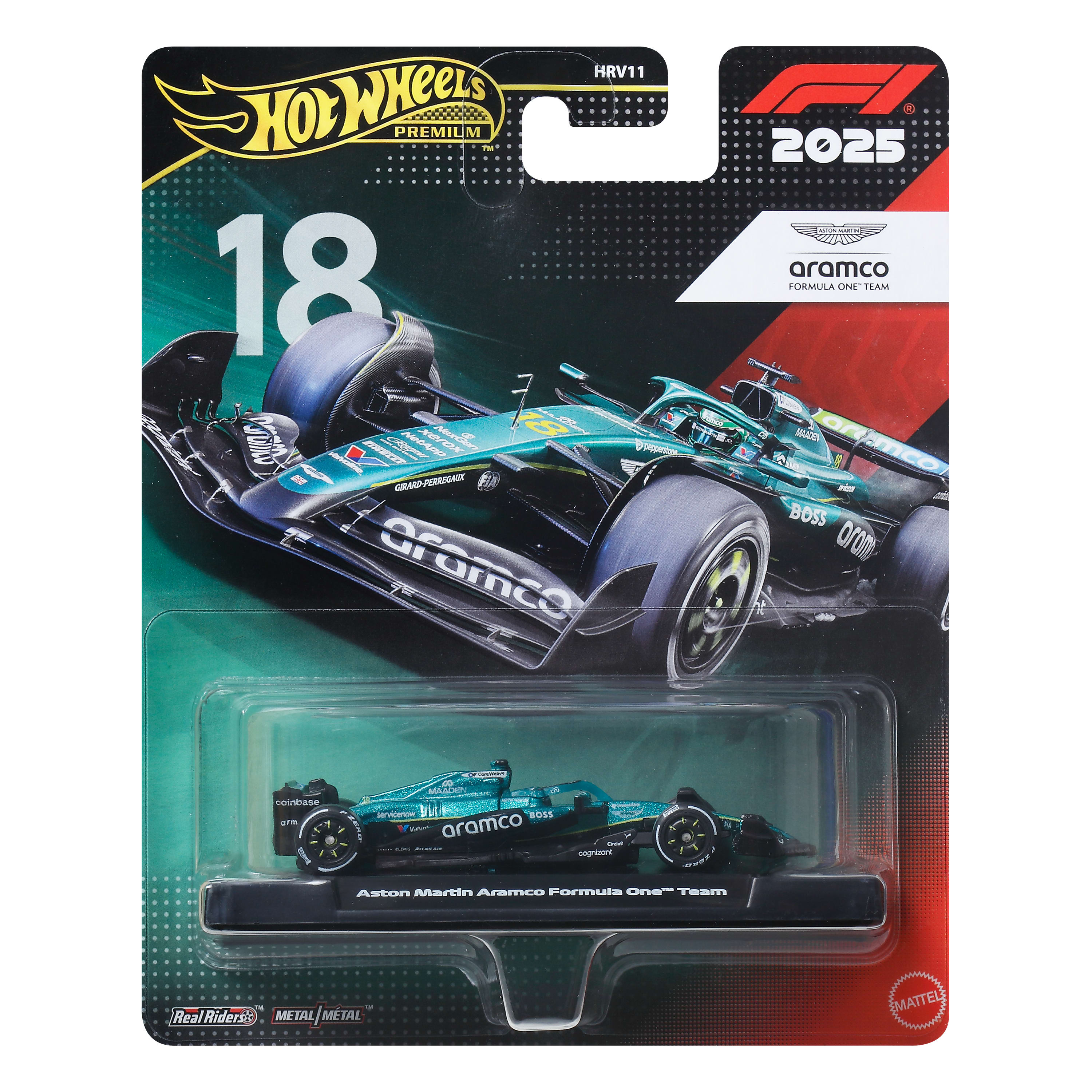 Hot Wheels Premium 2025 Formula 1® MoneyGram Haas Team #87