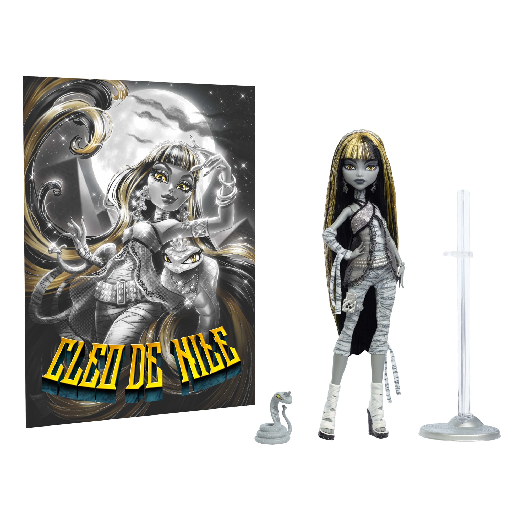Monster High Cleo De Nile Collectible: Must-Have Iconic Doll!