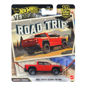 Hot Wheels Premium Car Culture Road Trip 2024 Toyota Tacoma TRD PRO