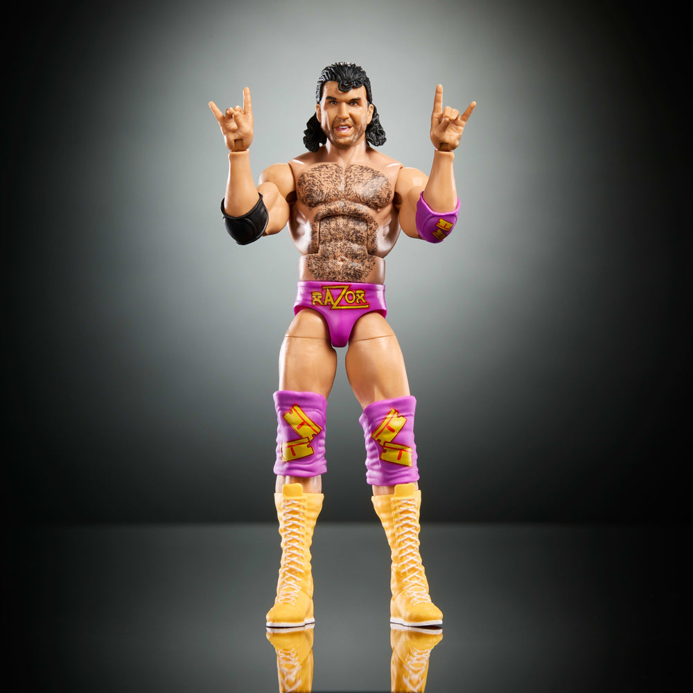 Wwe Razor Ramon Face To Face WWE Legends Elite Collection Razor Ramon Action Figure | Mattel Creations