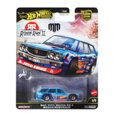Hot Wheels Premium Car Culture Made Mike Mazda RX-3 Wagon/Remorque