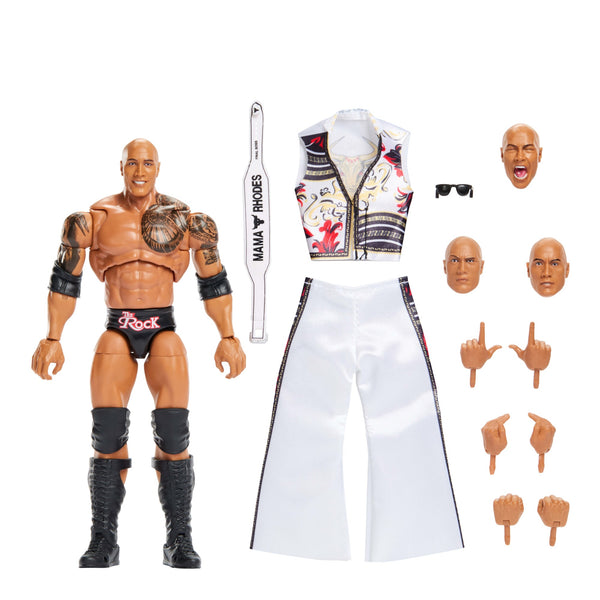 【セール中】【専用ケース付き】 Final boss ROCK フィギュア WWE Ultimate Edition The Rock Final Boss Action Figure | Mattel