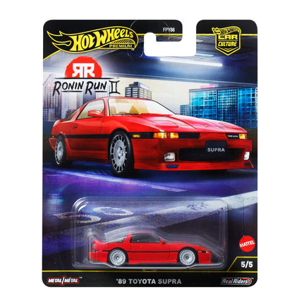 Hot Wheels Premium Car Culture Ronin Run II ’89 Toyota Supra