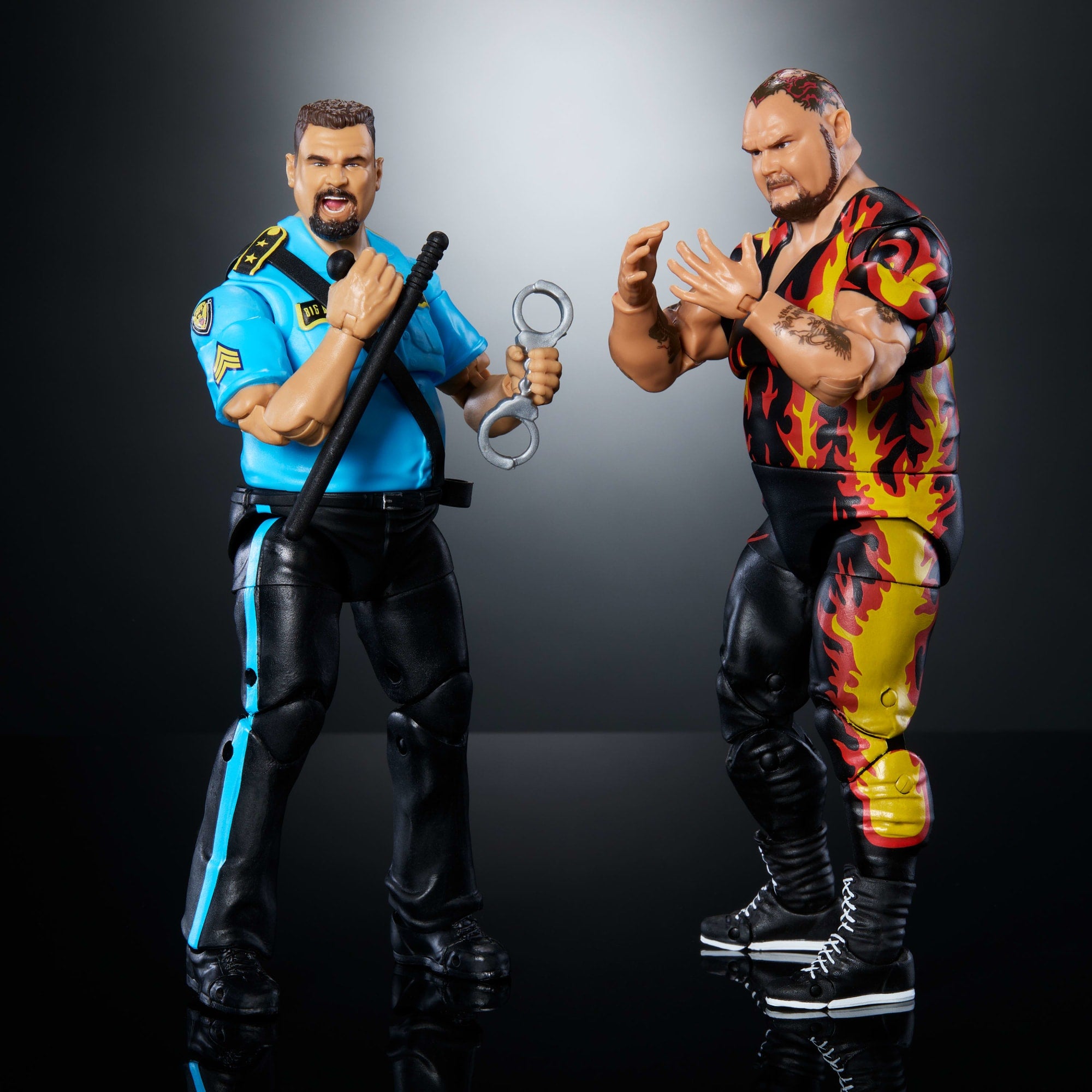 WWE Coliseum Collection Bam Bam Bigelow & Big Boss Man 2-Pack Action Figures