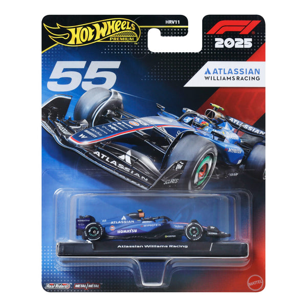 Hot Wheels Premium Atlassian Williams Racing 2025 Formula 1® Team