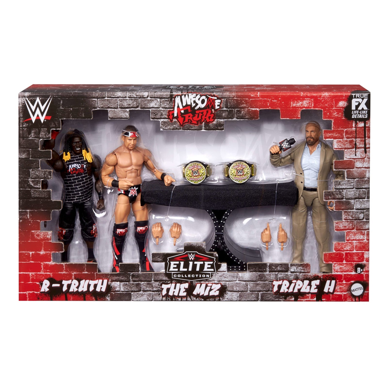WWE Awesome Truth Elite Collection 3-Pack