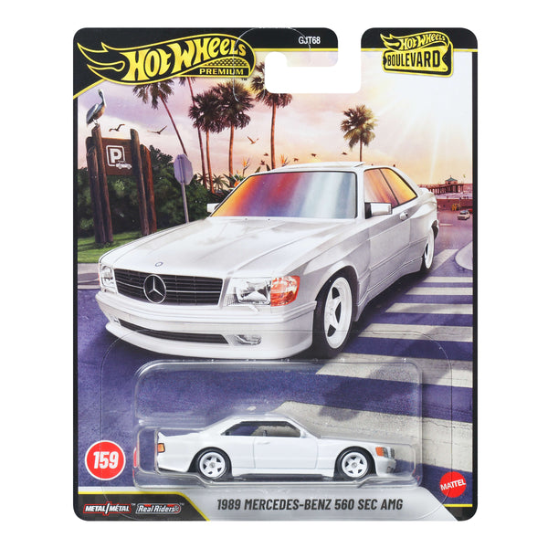ホットウィール メルセデス ベンツ 560 SEC AMG 1989 スートレ Hot Wheels Premium Boulevard 1989 Mercedes-Benz 560 SEC AMG