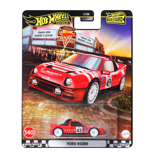 Hot Wheels Premium Boulevard Ford RS200