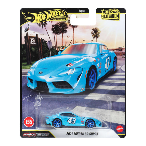 Hot Wheels Premium Boulevard 2021 Toyota GR Supra | Mattel Creations