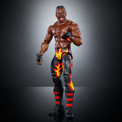 WWE Elite Collection Monday Night War Booker T Action Figure & Golga Build-A-Figure Parts