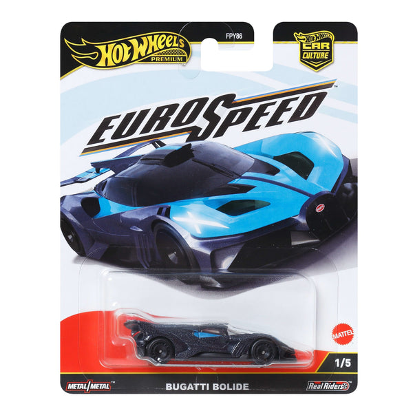 ホットウィール カーカルチャー ユーロスピード ブガッティ ボリデ チェイスカー Hot Wheels Premium Car Culture EuroSpeed Bugatti Bolide | Mattel