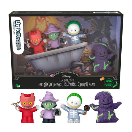 Little People Collector Disney Tim Burton’s The Nightmare Before Christmas Lock Shock & Barrel Set