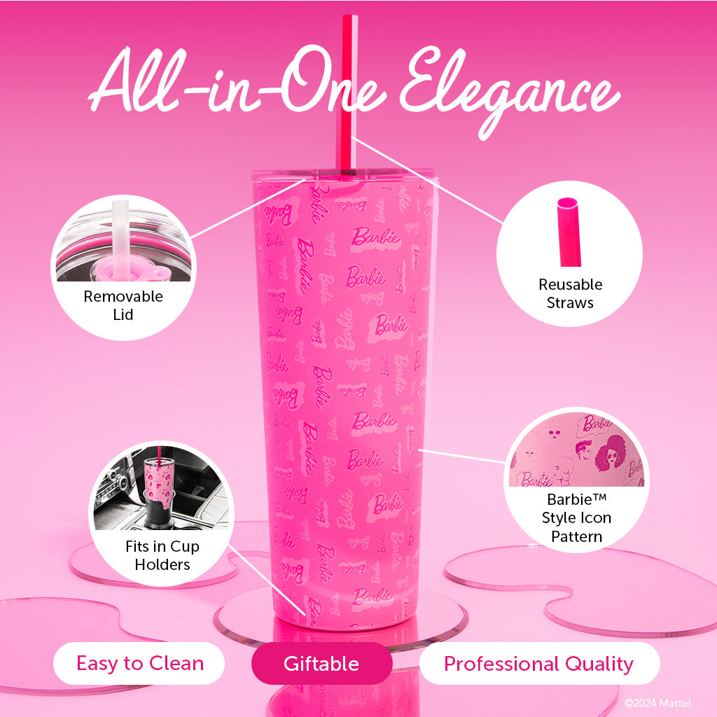Barbie™ Style Icon Tumbler - 24 Oz