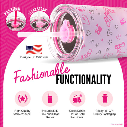 Barbie™ Love Out Loud Tumbler - 24 Oz