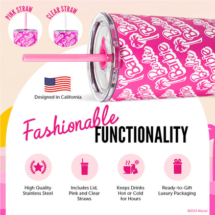 Barbie™ Palm Trees Tumbler - 24 Oz