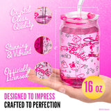 Barbie™ X Dragon Glassware® Love Out Loud Drinking Glasses