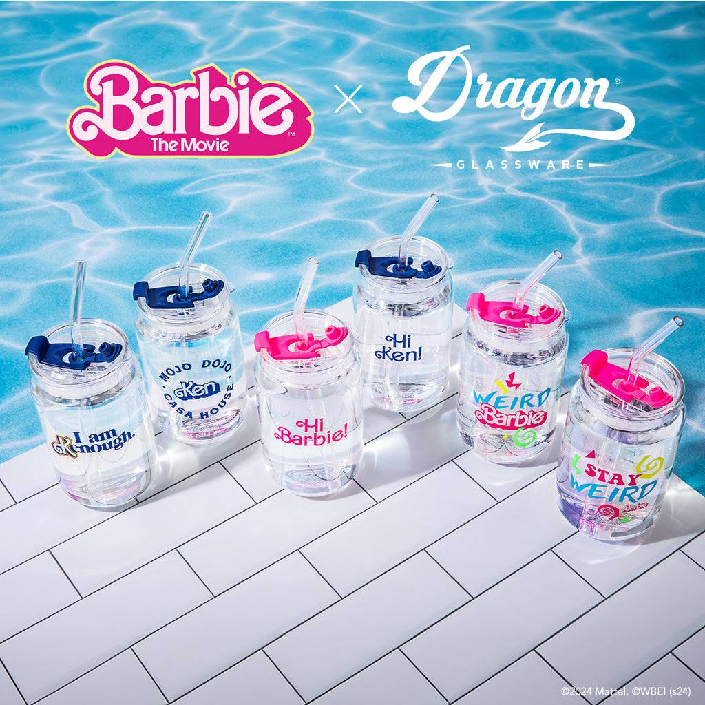 Barbie™ the Movie X Dragon Glassware® I'm Just Ken™ Drinking Glasses