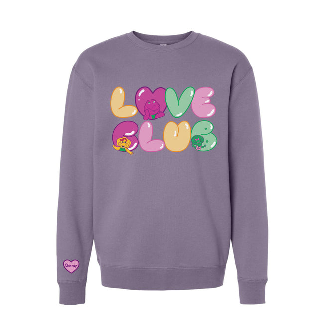 Barney  Love Club Sweatshirt