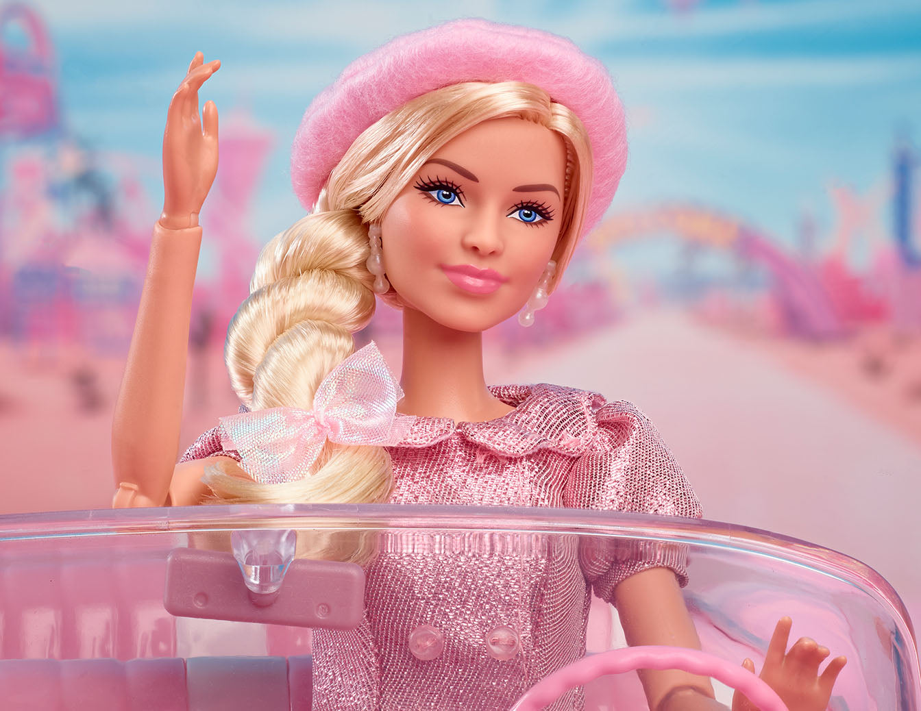 Barbie The Movie Pink Puffy Dress Barbie Doll Barbie The Movie Pink Puffy Dress Barbie Doll